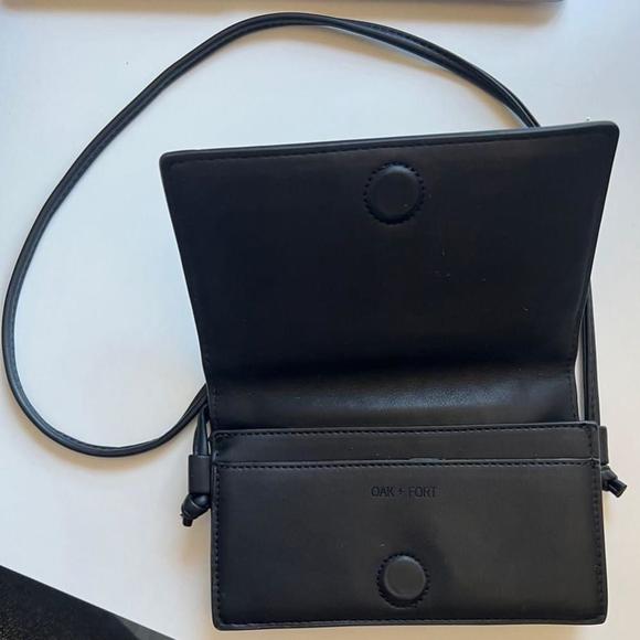 OAK + FORT Crossbody/Shoulder bag (BLACK) - Picture 5 of 5